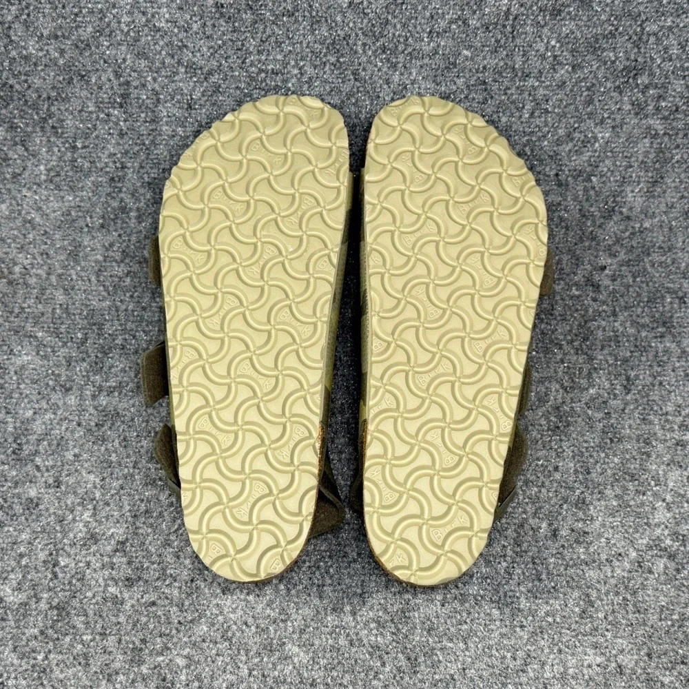 Birkenstock Milano Sandals‎ Men's 9 Desert Soil Camouflage Green Soft Footbed